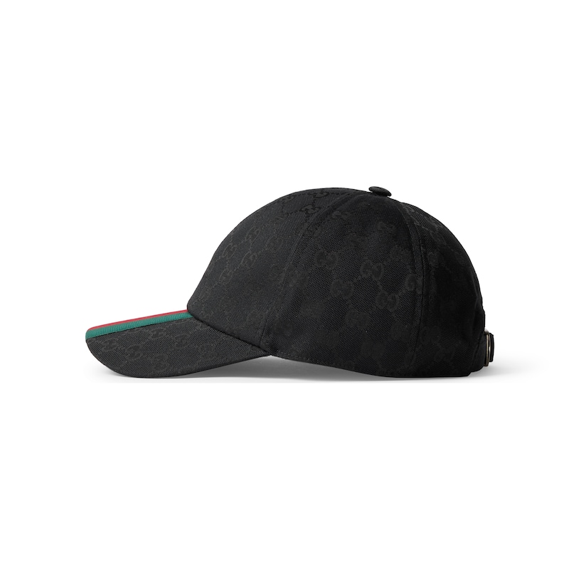 GUCCI Original GG canvas baseball hat Unisex black