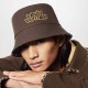 LOUIS VUITTON hats Unisex Double-sided wearable MONOGRAM CRAGGY brown Women&Men