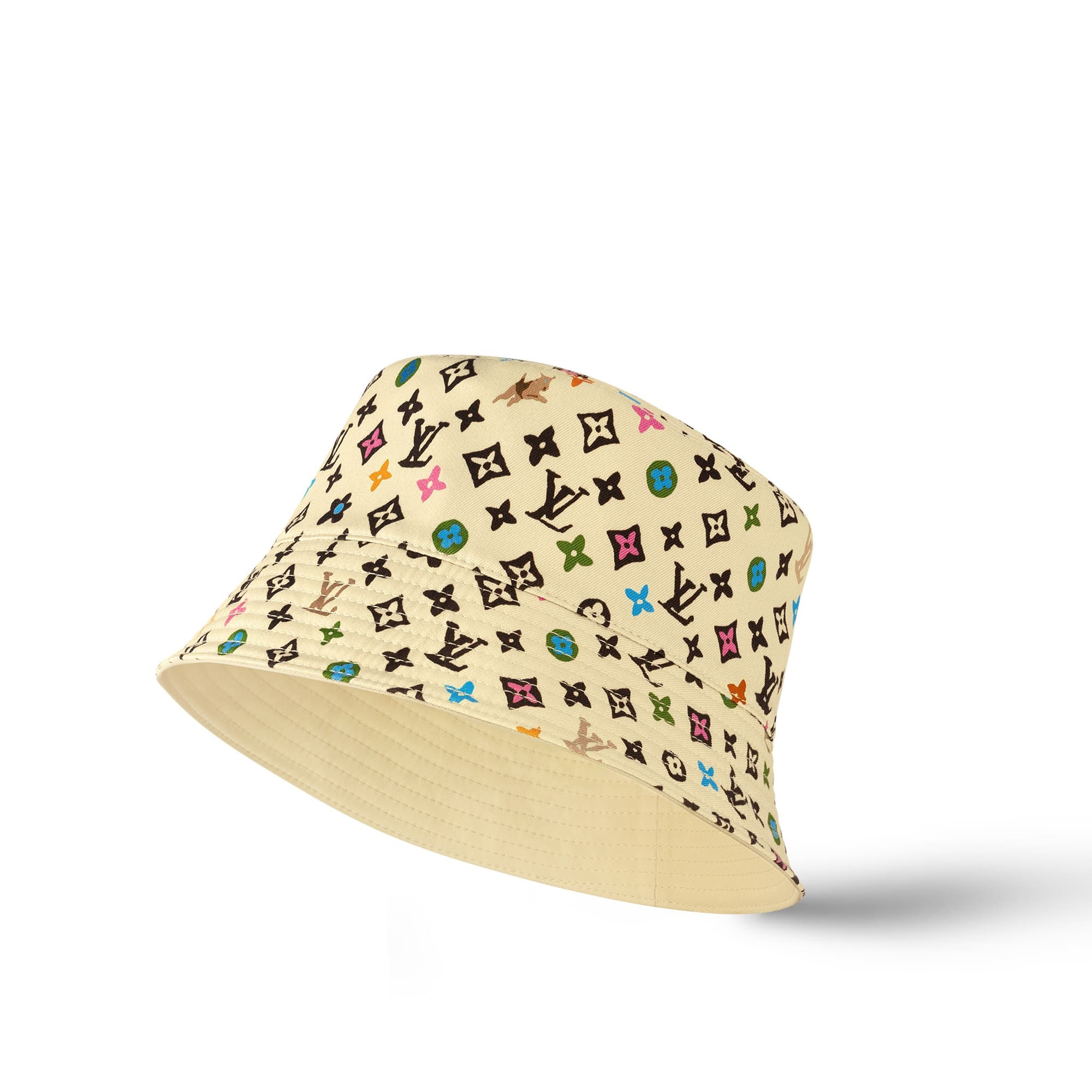 LOUIS VUITTON hats Unisex Double-sided wearable MONOGRAM CRAGGY cream Women&Men