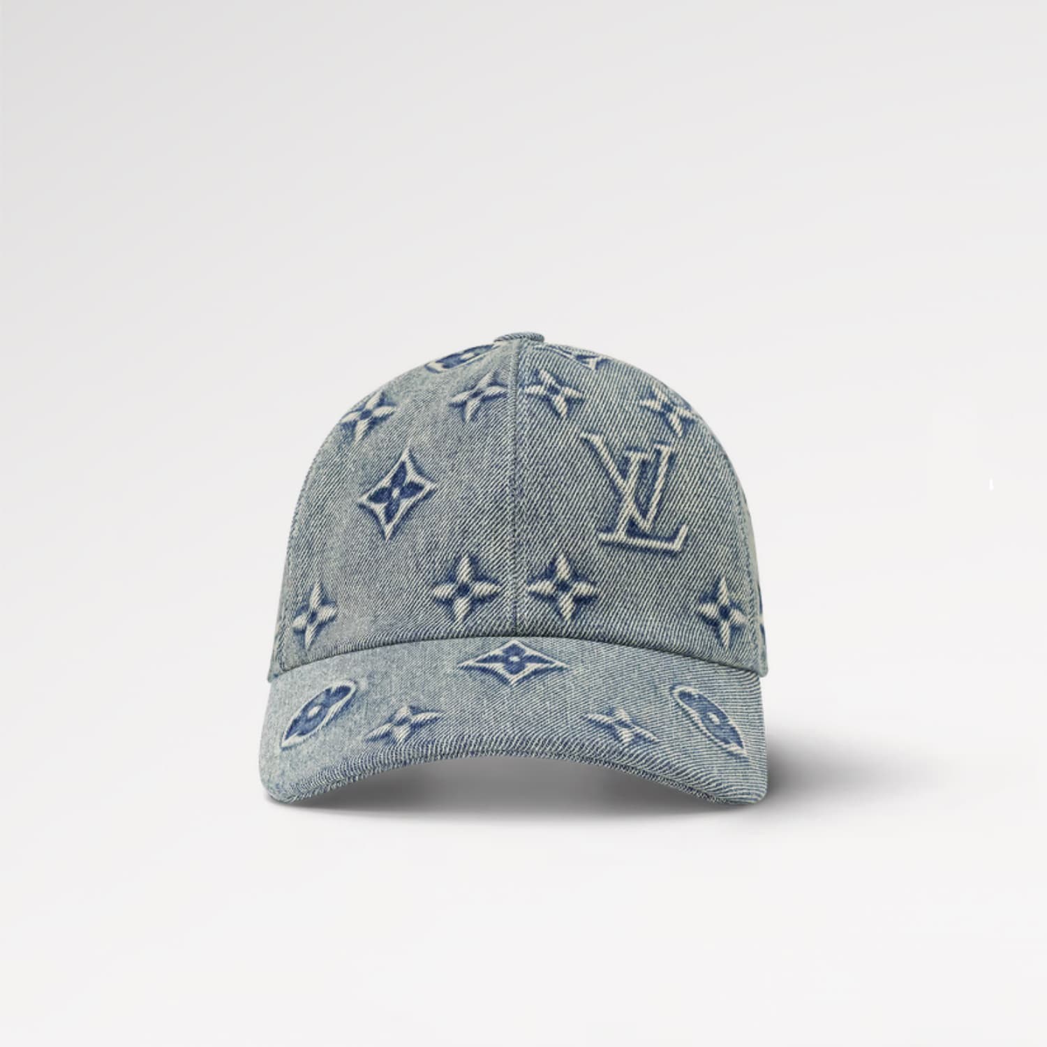 LOUIS VUITTON hats Unisex Monogram Washed Denim Cap Women&Men