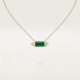 Cartier necklace LES BERLINGOTS DE CARTIER malachite