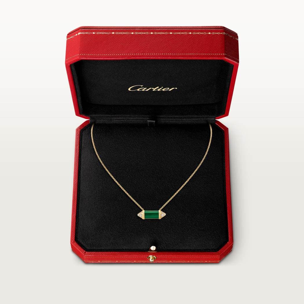 Cartier necklace LES BERLINGOTS DE CARTIER malachite