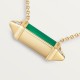 Cartier necklace LES BERLINGOTS DE CARTIER malachite