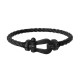 FRED 10 chain bracelet Black titanium black diamonds large model 总编到1024