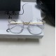 CHANEL New Retro Round Frame Eyeglass, Plano Non-prescription Glasses, also can match prescription lenses or sunglasses lenses