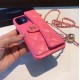 Chanel iPhone Case Snap button bag for ID cards keys cash adjustable chain length