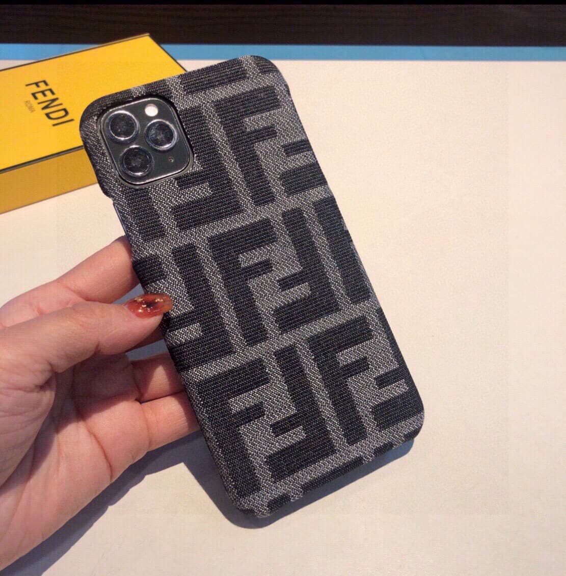 Fendi iPhone Case Classic Monogram FF design