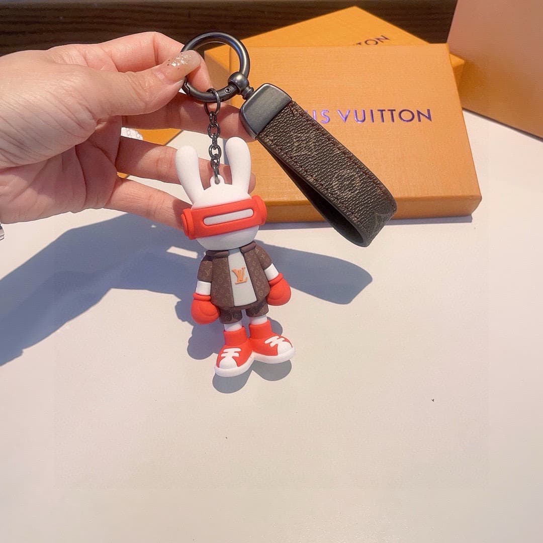 LOUIS VUITTON Decorative pendants Car ornaments Keychains Rabbit Doll