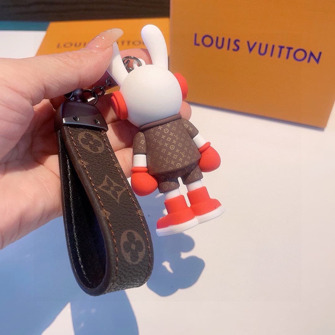 LOUIS VUITTON Decorative pendants Car ornaments Keychains Rabbit Doll