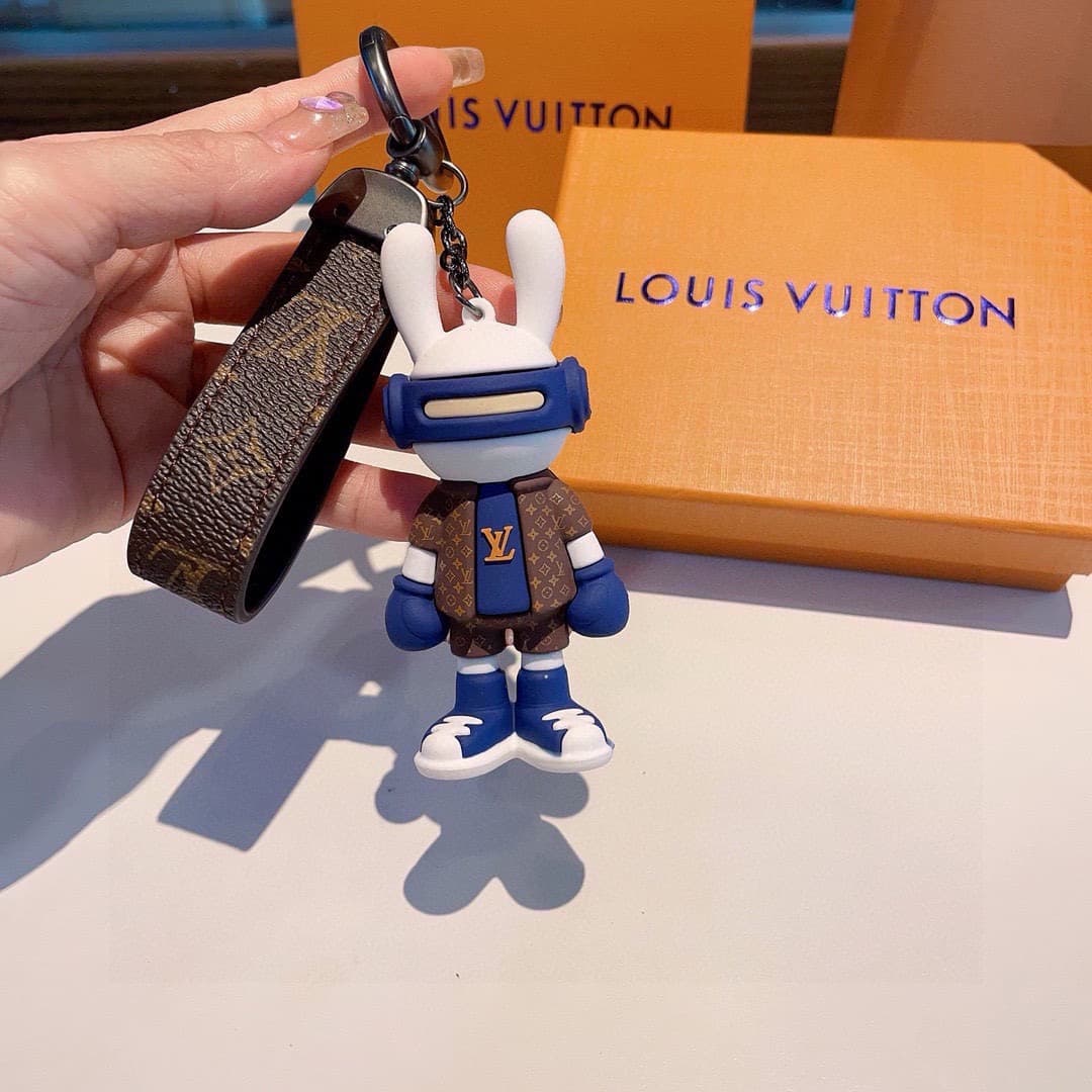 LOUIS VUITTON Decorative pendants Car ornaments Keychains Rabbit Doll