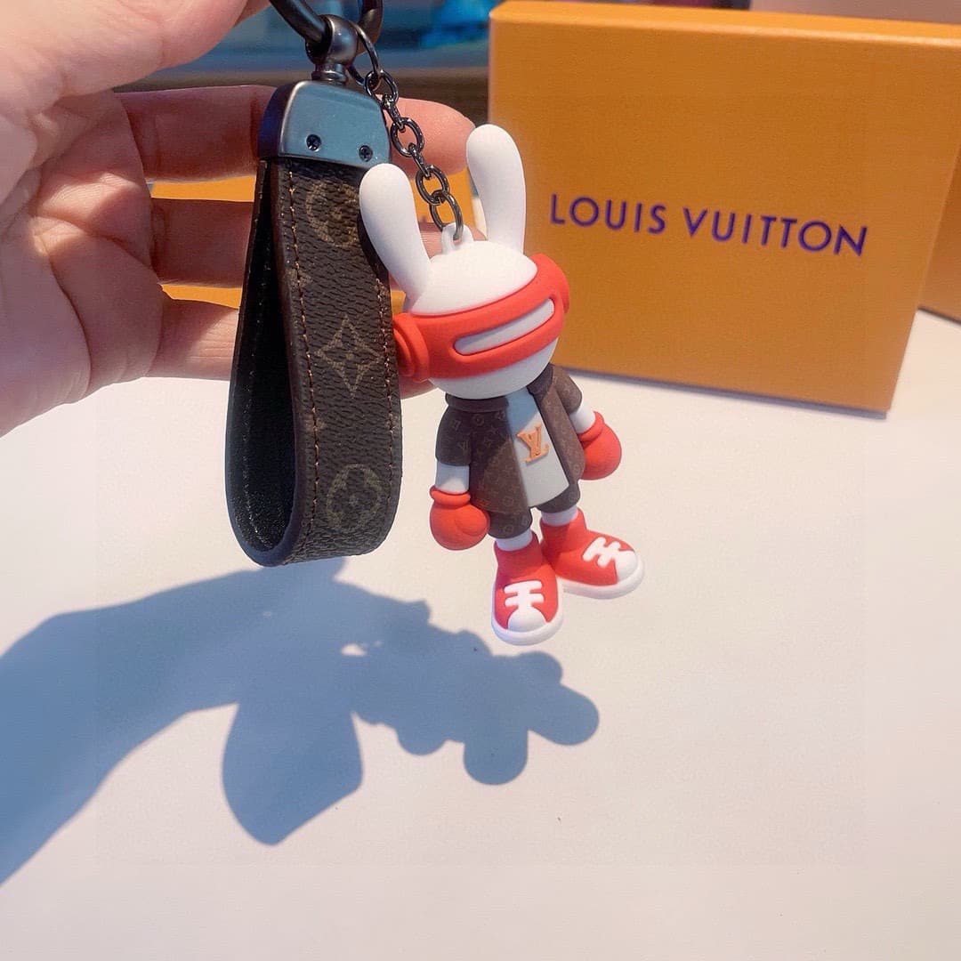 LOUIS VUITTON Decorative pendants Car ornaments Keychains Rabbit Doll