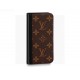 LOUIS VUITTON iPhone Case Classic Monogram motif with cover & bank card ID card bag