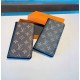 LOUIS VUITTON iPhone Case Classic Monogram motif with cover & bank card ID card bag