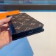 LOUIS VUITTON iPhone Case Classic Monogram motif with cover & bank card ID card bag