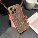 YSL Yves Saint Laurent iPhone Case Couple Style Sparkling Rhinestones