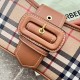 BURBERRY Handbag Check Sling smooth leather