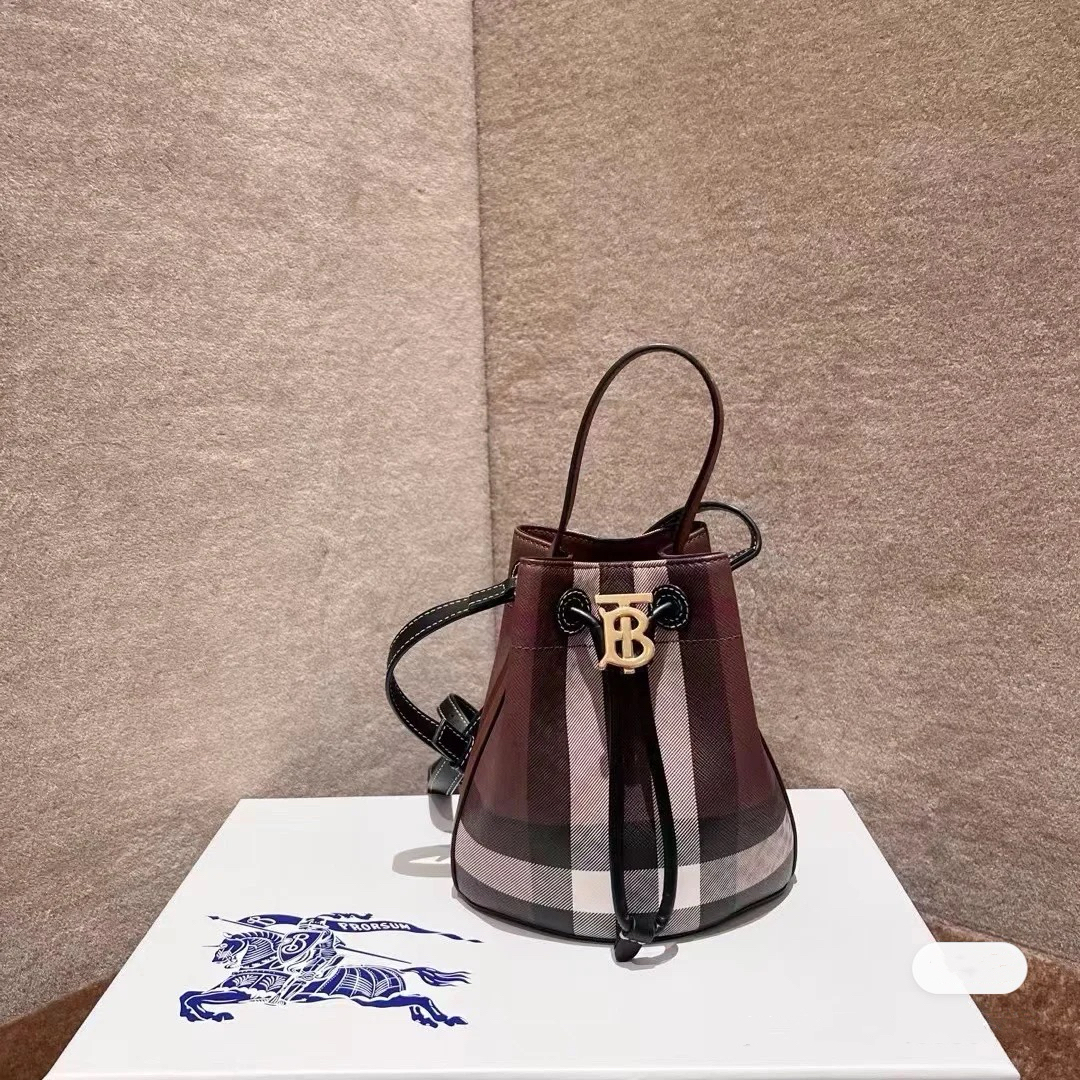 BURBERRY Handbag Mini TB Bucket