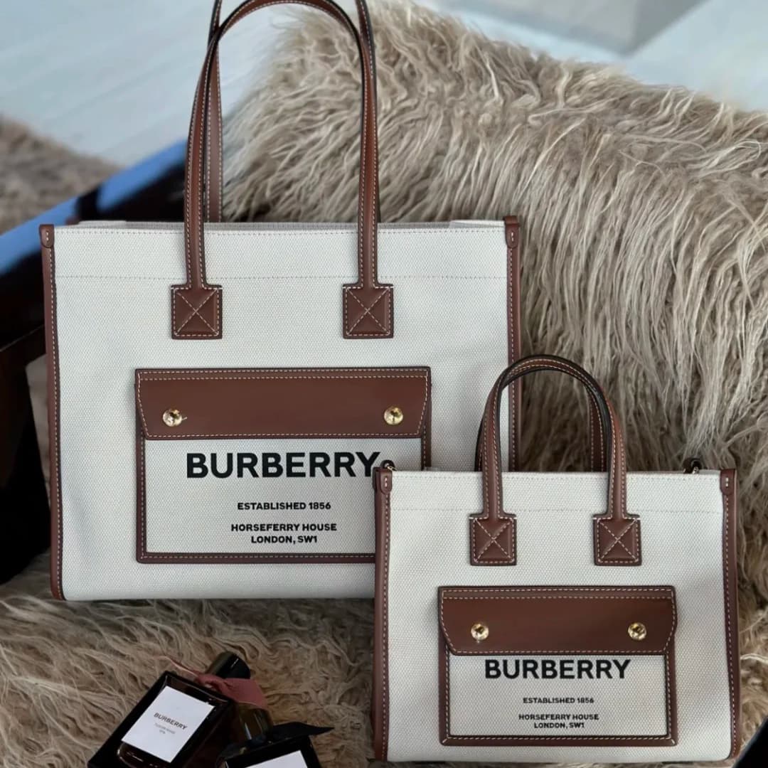 BURBERRY Handbag Mini Freya Tote