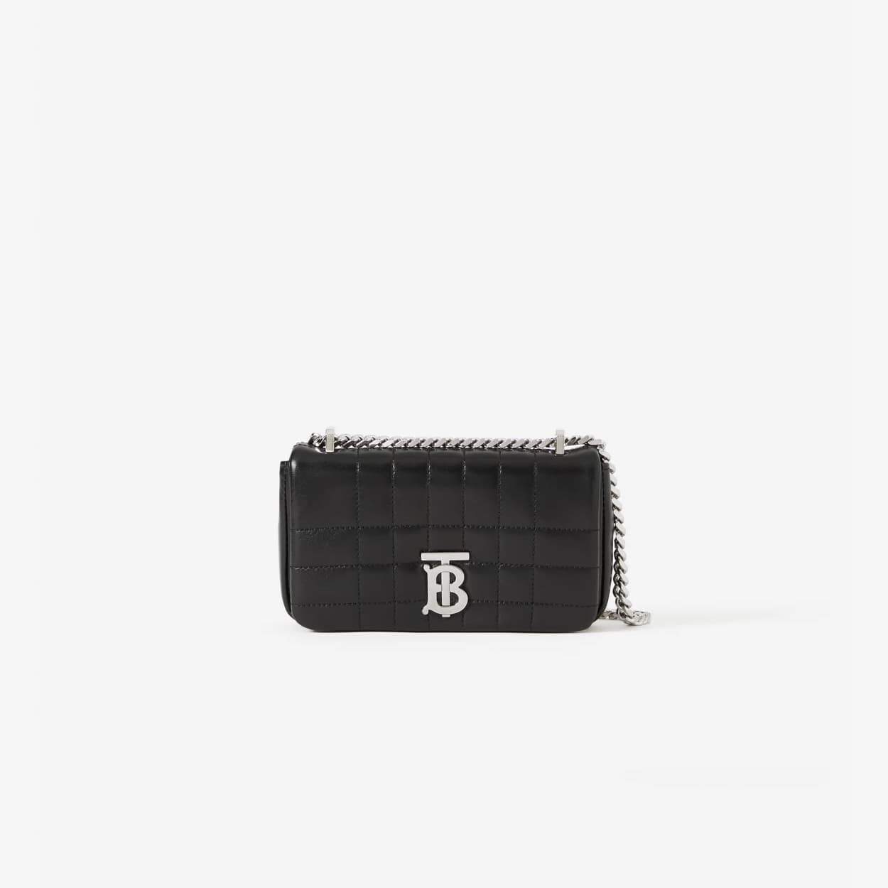 BURBERRY handbag LOLA black mini and small