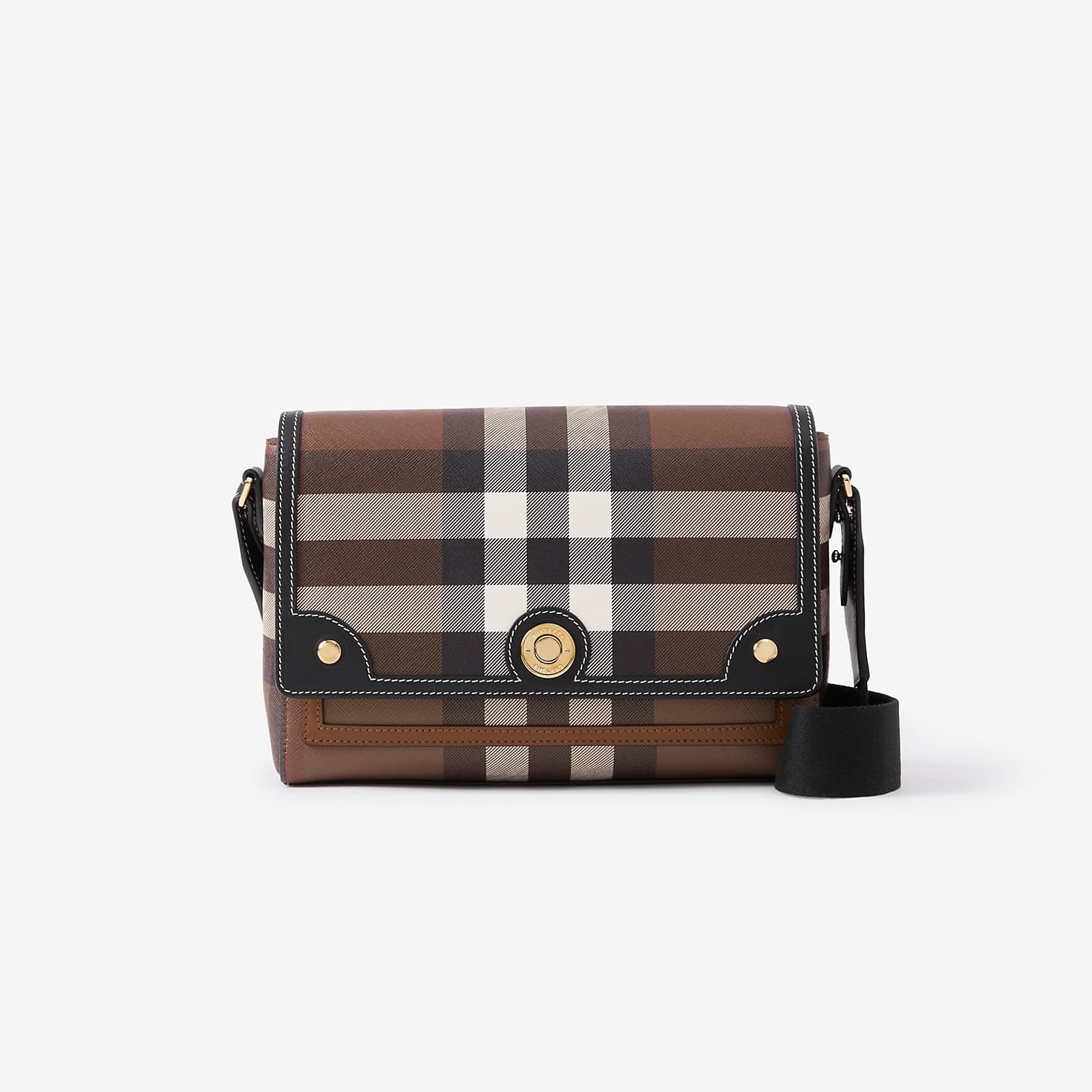 BURBERRY Handbag NOTE Dark Birch Brown unisex style for Women and Men