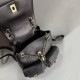 CHANEL backpack Large DUMA Multiple pockets grained calfskin & gold-tone metal