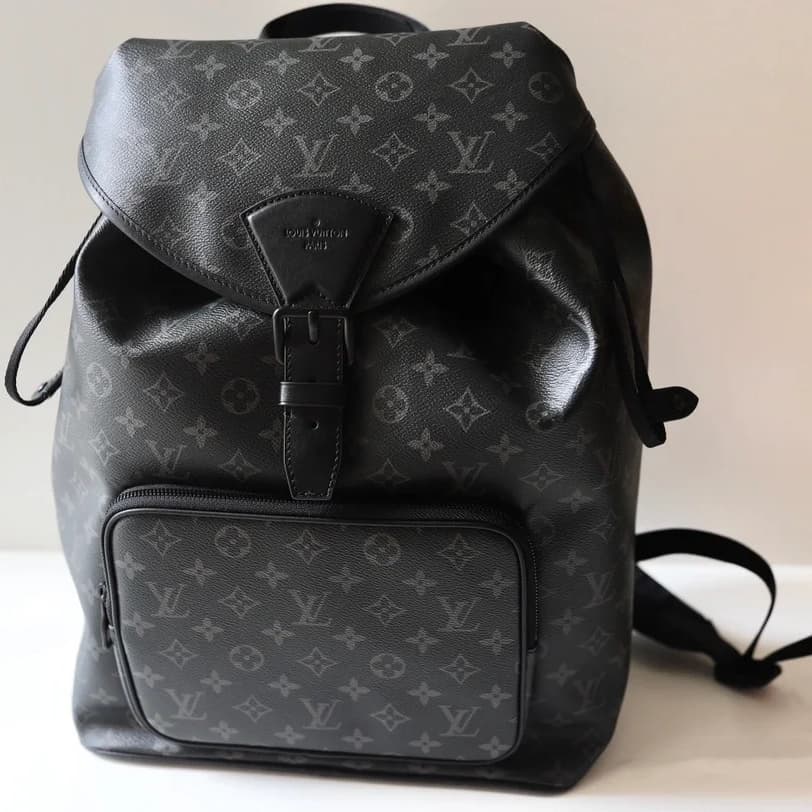 LOUIS VUITTON Backpack Montsouris bright pattern