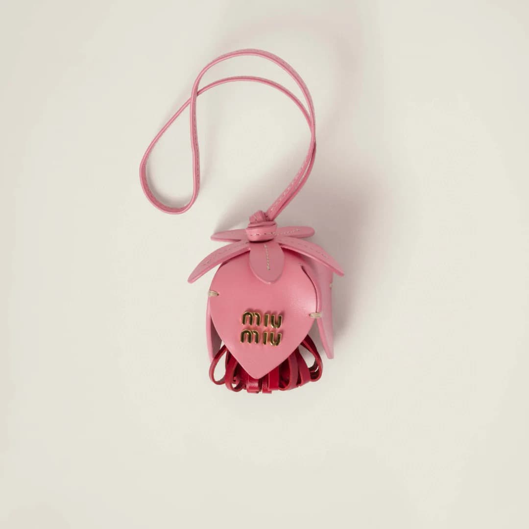 Bag Charm Pendant Accessories for MIU MIU and Other Brand Bags Suede Trick Series