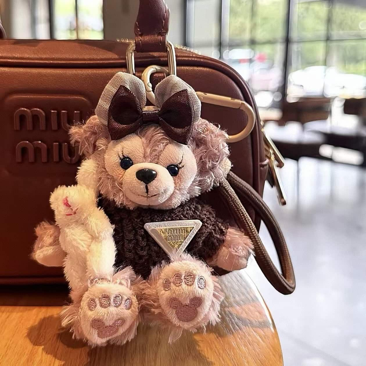 Bag Charm Pendant Accessories for MIU MIU and Other Brand Bags Stuffed Bear Series