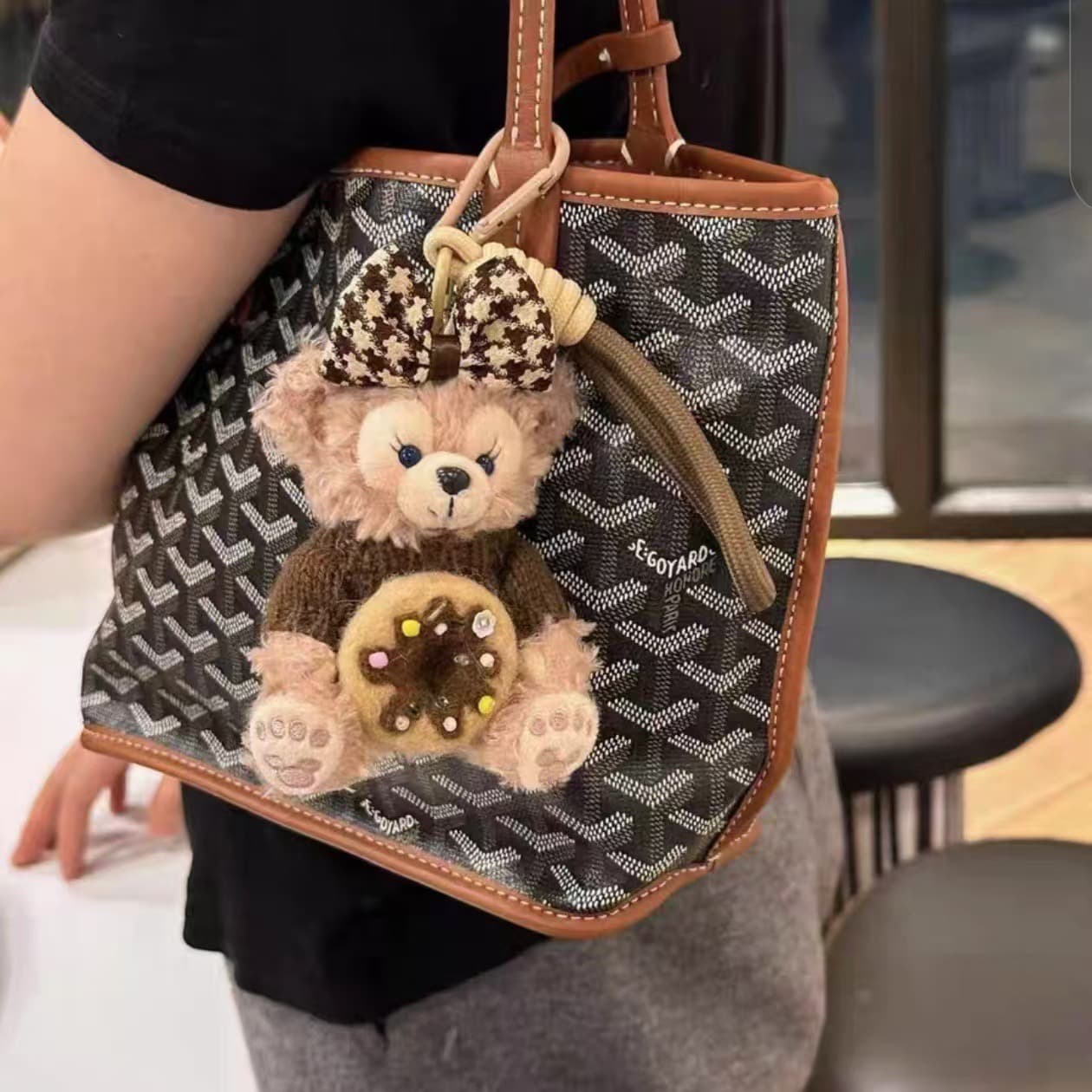 Bag Charm Pendant Accessories for MIU MIU and Other Brand Bags Stuffed Bear Series