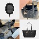 Dior Toujours Bag Medium Black Calfskin With Macrocannage Topstitching