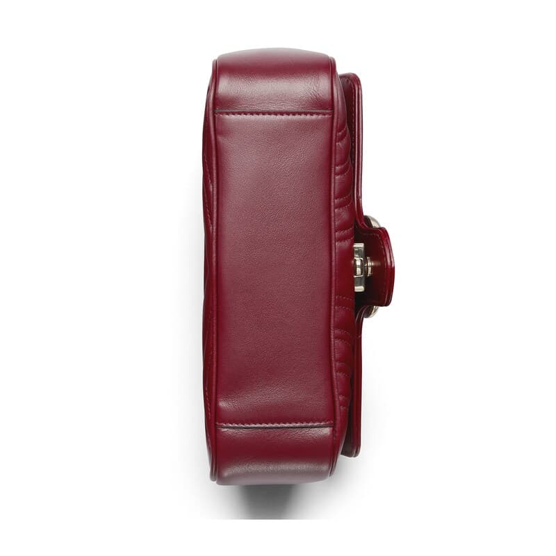 GUCCI GG Marmont matelassé mini bag red