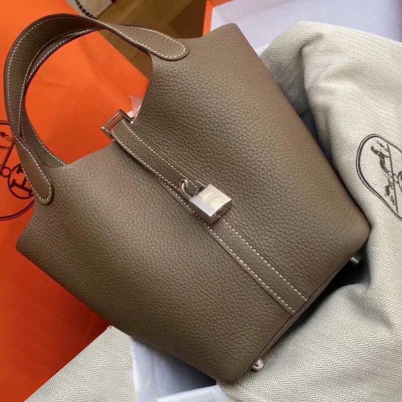 Hermès Picotin Lock Bag Size 22cm 7 colors Leather Gold Hardware