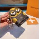 LOUIS VUITTON Minions 2 eyes Minibag for bank card earphones coins key & hanging accessories