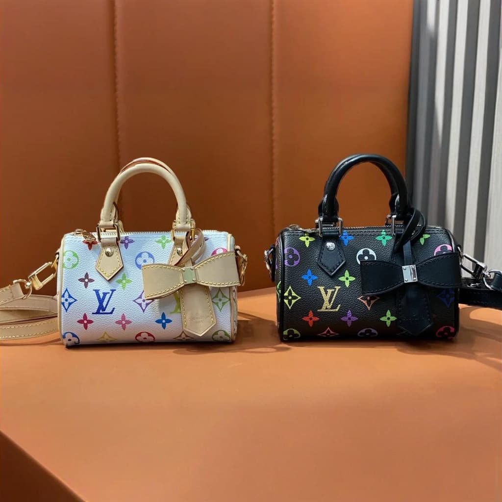 LOUIS VUITTON LV x TM Nano Speedy Handbag