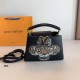 LOUIS VUITTON Capucines BB 2 Leopard pattern New Designer Handbag