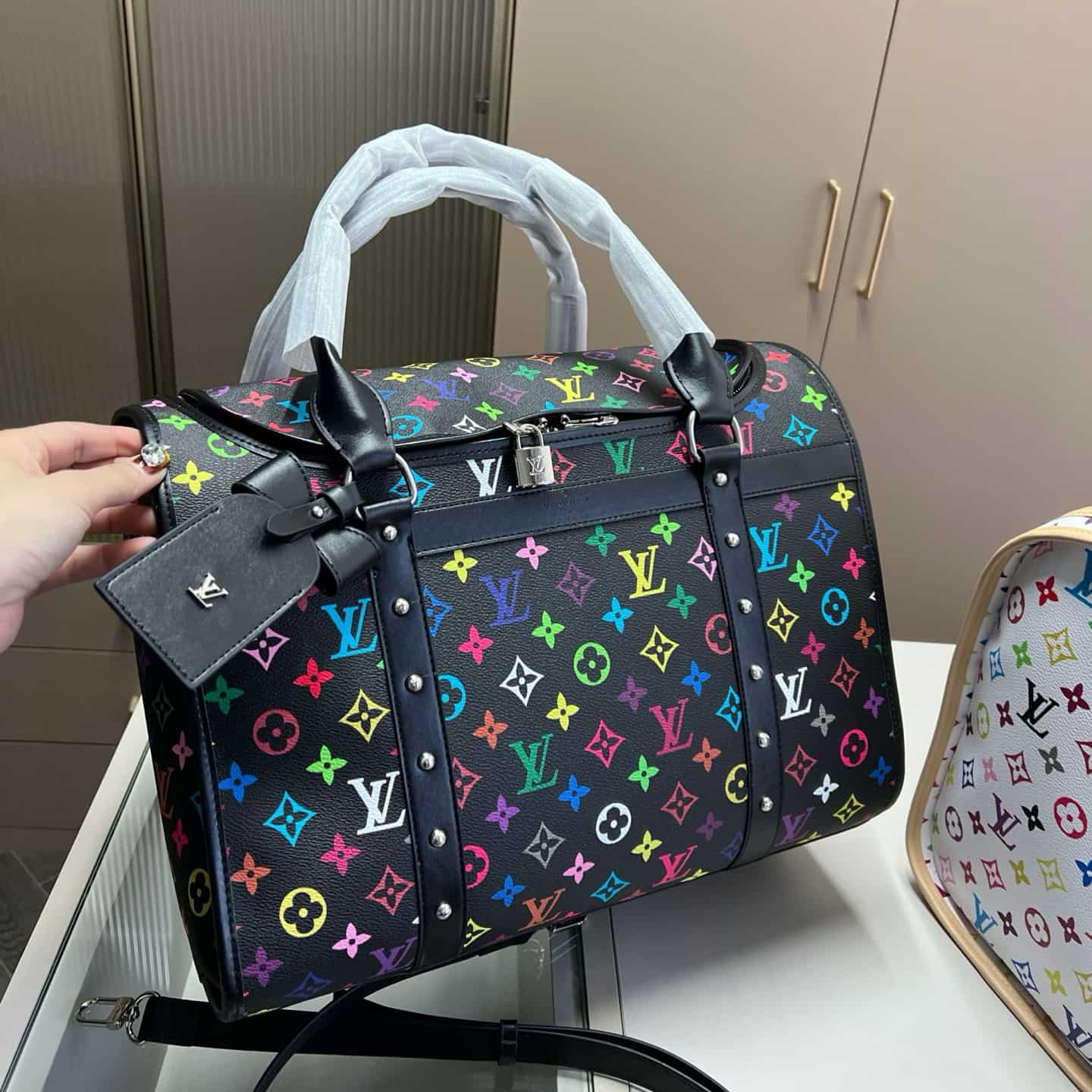 LOUIS VUITTON Pet Box Handbag