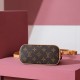 LOUIS VUITTON Nano Alma handbag exquisite craft with modern functionality