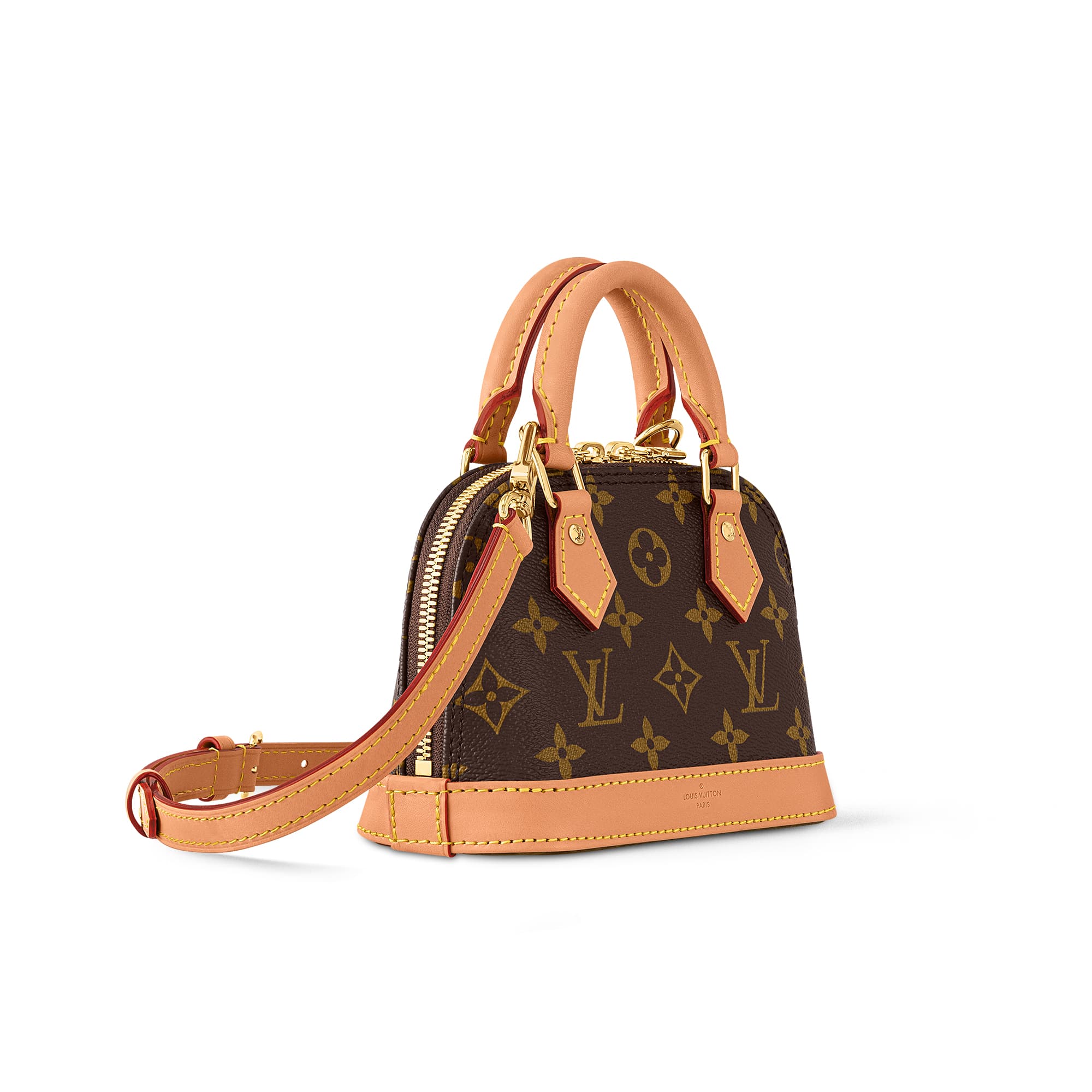 LOUIS VUITTON Nano Alma handbag exquisite craft with modern functionality