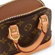 LOUIS VUITTON Nano Alma handbag exquisite craft with modern functionality