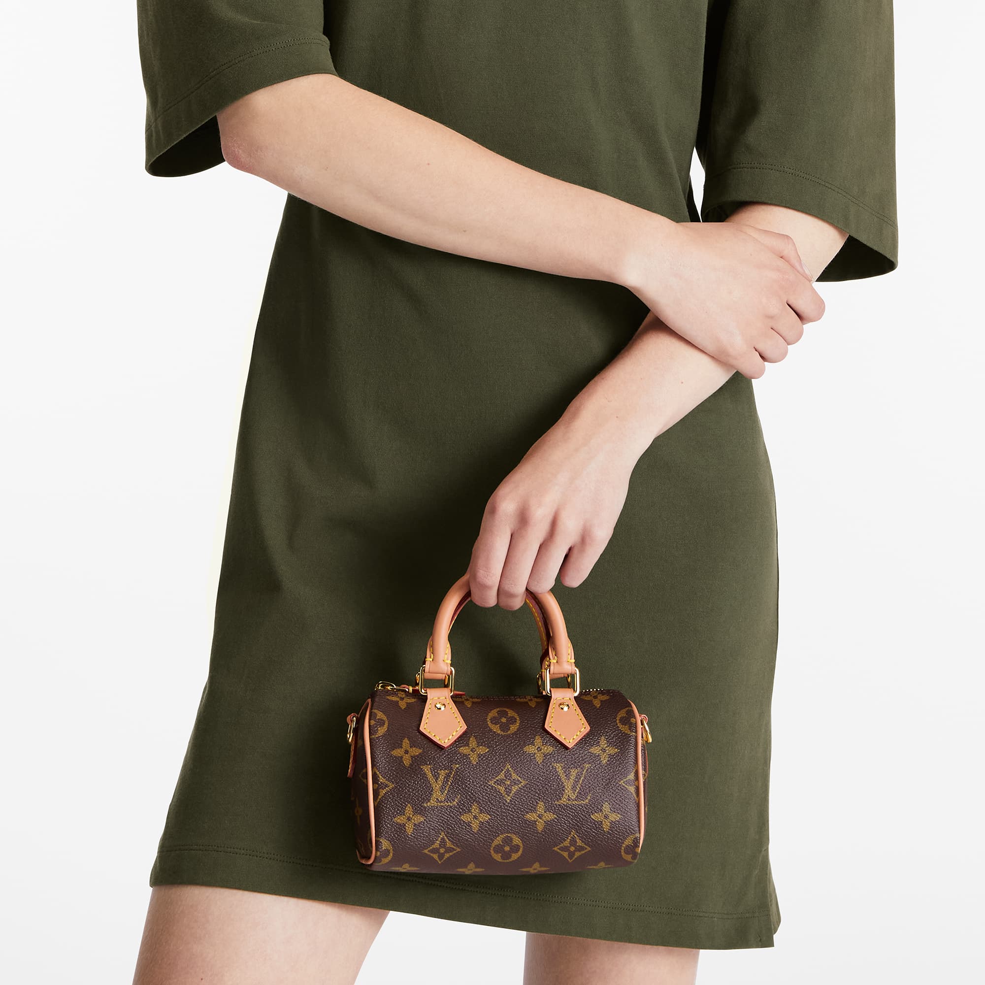 LOUIS VUITTON Nano Speedy handbag  to carry essentials