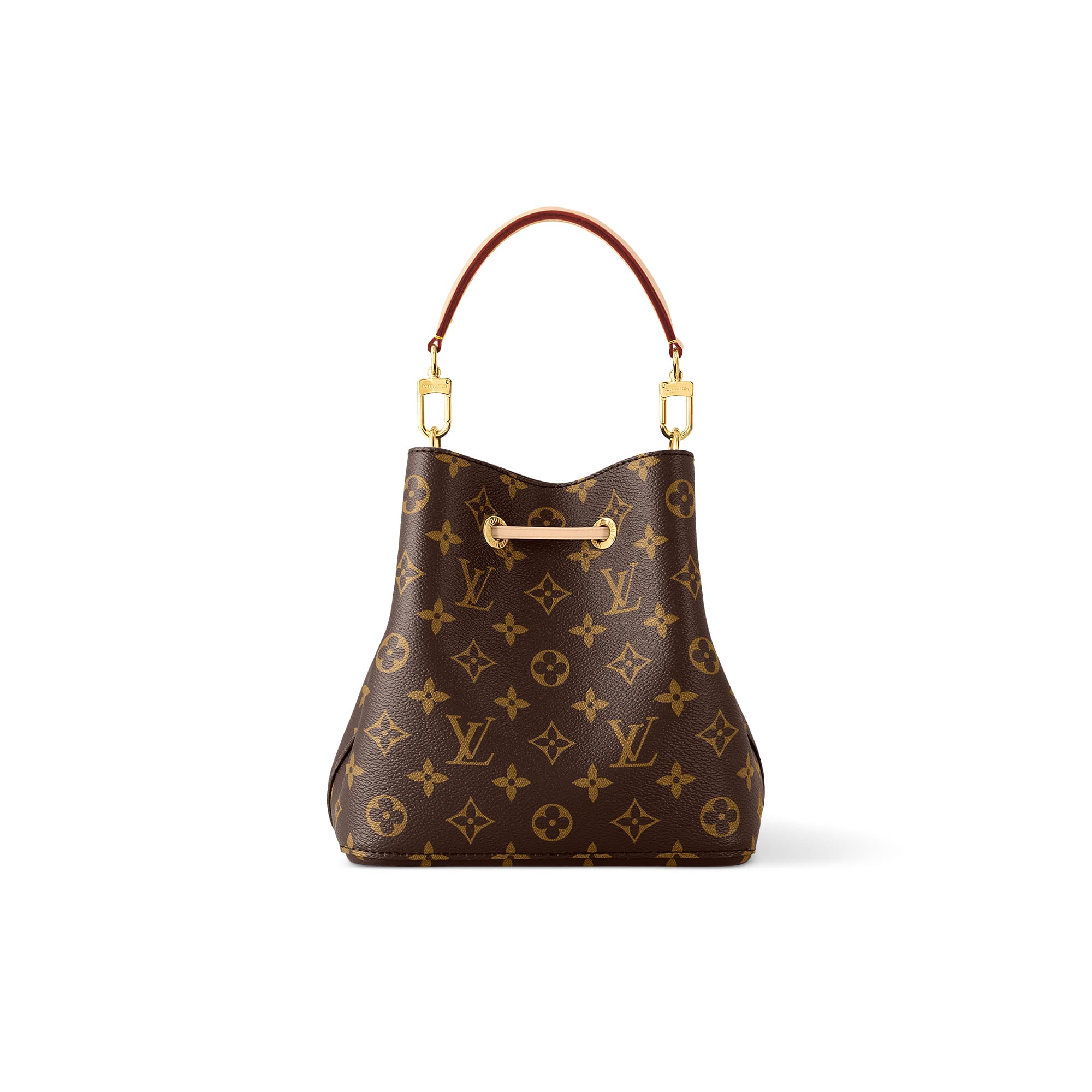 LOUIS VUITTON Néonoé BB handbag leather drawstring keep secure