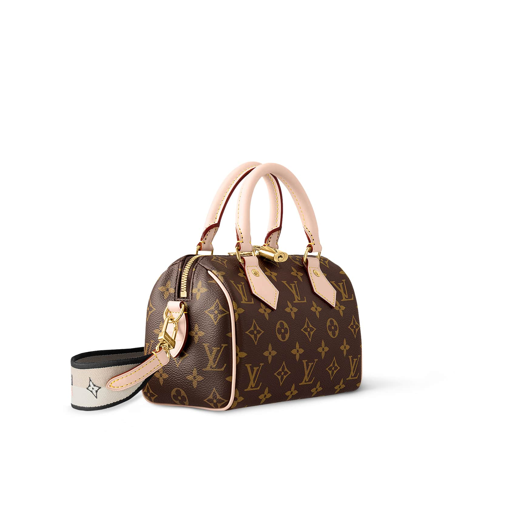 LOUIS VUITTON  Speedy Bandoulière 20, 25 and 30 handbag  in signature Monogram canvas