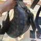 LOUIS VUITTON handbag MOON CROSSBODY half-moon shape