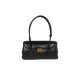 MIU MIU Retro Underarm Glossy Leather Shoulder Baguette Bag 4 Colors