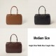 MIU MIU Elegant Briefcase Leather Beau Bag Collection 3 colors 2 sizes