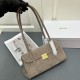 MIU MIU Retro Underarm Matte Leather Shoulder Baguette Bag 4 Colors