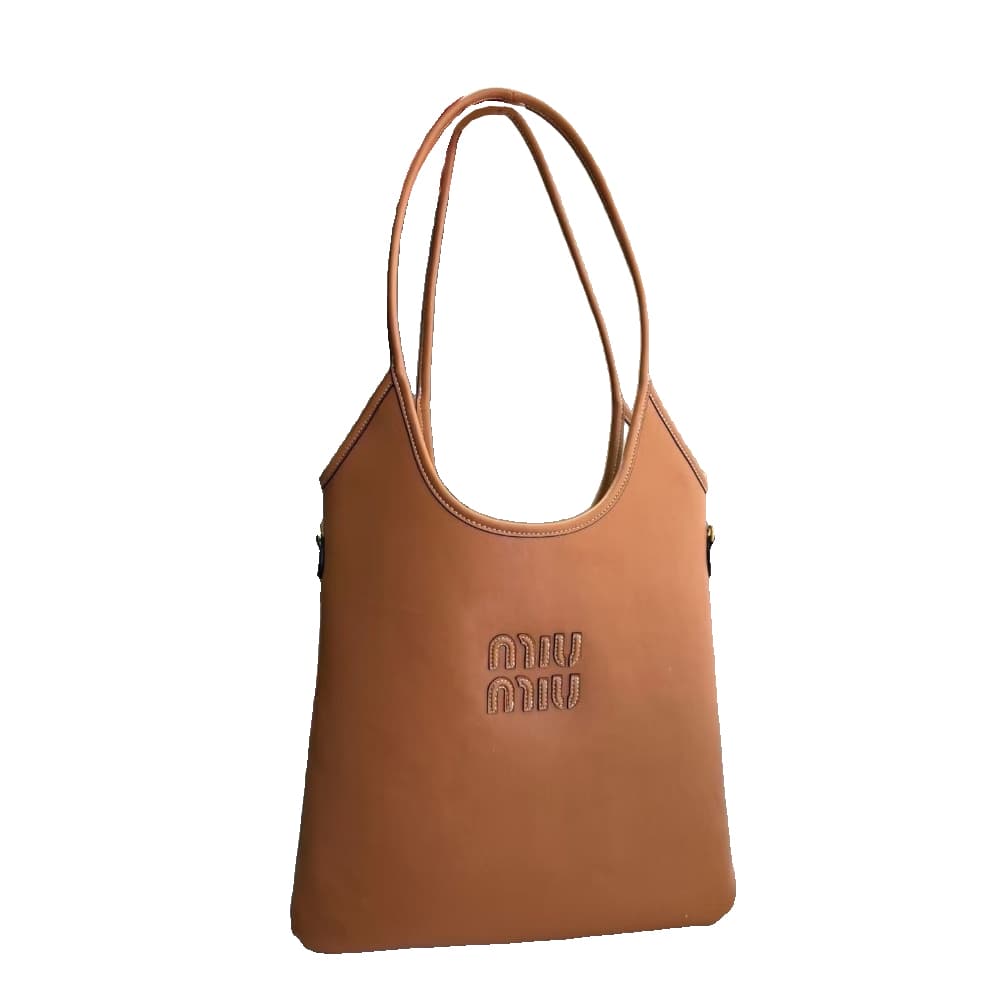 MIU MIU IVY Cowhide Leather Tote Bag 3 sizes 3 colors