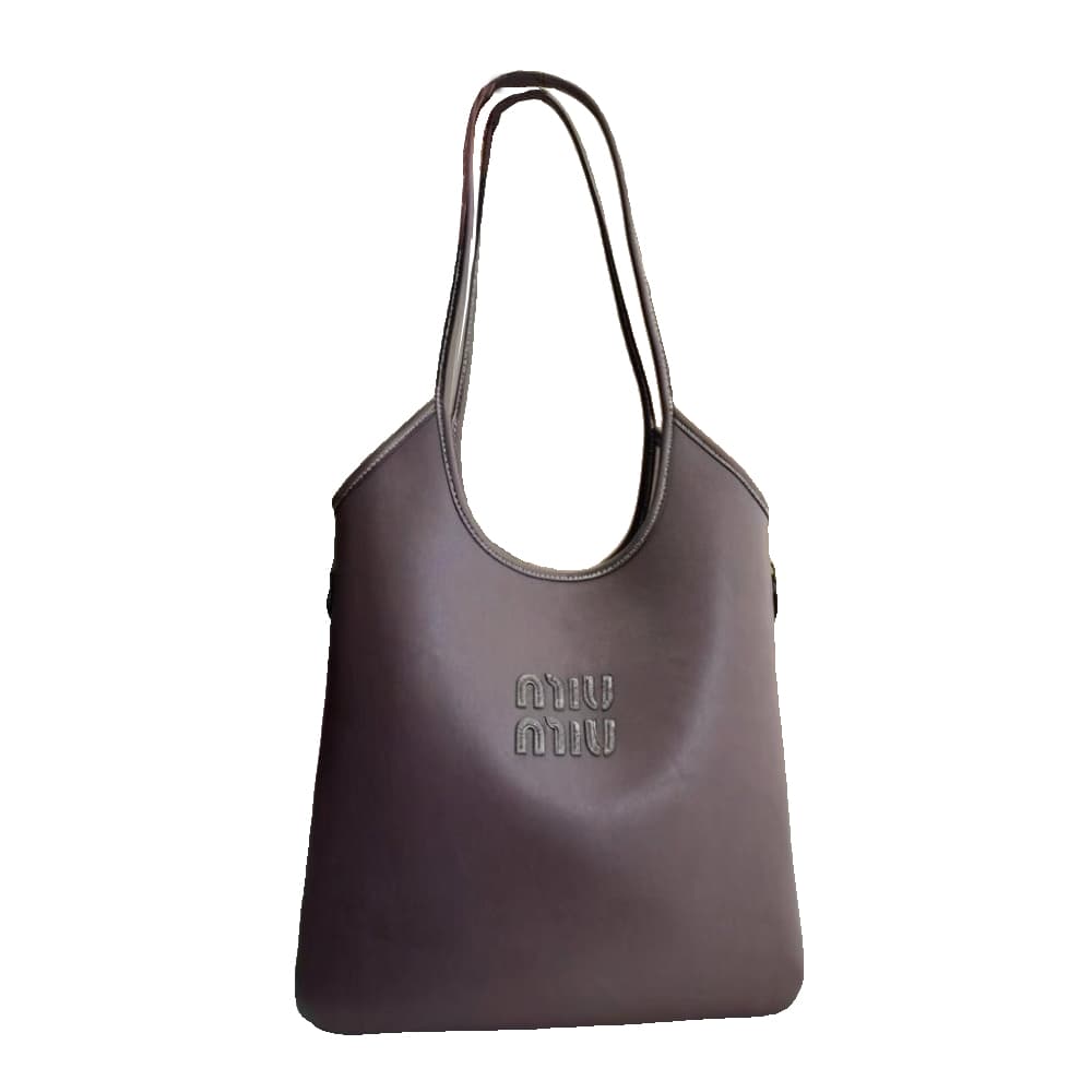 MIU MIU IVY Cowhide Leather Tote Bag 3 sizes 3 colors