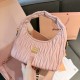 MIU MIU Wander Matelassé Nappa Leather Hobo Bag