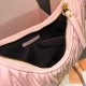 MIU MIU Wander Matelassé Nappa Leather Hobo Bag